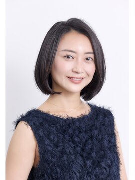 ミチオ ノザワ ヘアサロン ギンザ(Michio Nozawa HAIR SALON Ginza) [那須久美子]切り立て！ひし形前髪なしボブ！