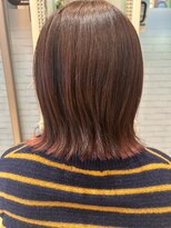 ビス リアン 川口店(Vis lien)&nbsp;20代30代大人可愛い裾カラーピンクベージュインナーカラー