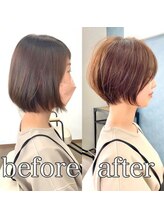 ヘアスタイルを通して新しい自分に出会える。バッサリイメチェンカットも任せられるサロン◎