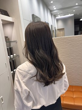 シュク 高円寺(SYUK) オリーブグレージュ/艶カラー/SYUK高円寺【青木】