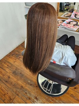 エイト チャタン 沖縄北谷店(EIGHT chatan) お客様スタイル_ブリーチ履歴×縮毛矯正【EIGHT 北谷 荒井】