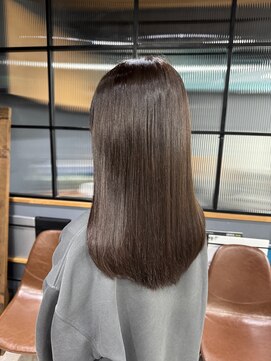 ロフティー 清澄白河(LOFTY) シンプルなのに洗練された透明感カラー／髪質改善トリートメント