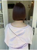 【ラベンダーピンクボブ