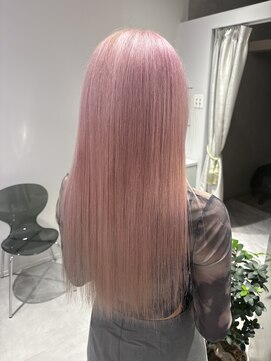 プライズ 成増店(prize) ホワイトピンクペールピンク韓国ハイトーンカラー成増