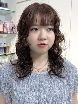 ロンドアンメゾン 原宿(Lond un Maison.) くびれヘア/アプリコットオレンジ/レイヤーカット/ブリーチなし