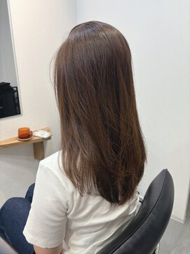 コニー アンド リリー(conne&riri) 【お客様スタイル】オリーブベージュ＋プラチナグレーカラー