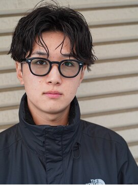 クオル 円山(QOL) センターパート×ニュアンスパーマ