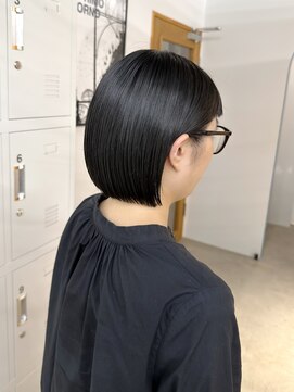 【Meenaハザマ】働くママへのまとまる朝ラク切りっぱなしボブ