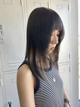 ノートエートル 西金沢(Nought etre) インナーカラー/ハイトーンカラー/イヤリングカラー/ベージュ