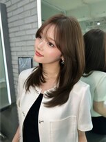 シェノン バイ アランスミシー 表参道(CHAINON by Alan smithee) 表参道/クラゲヘアー/オリーブグレー/小顔/ココアベージュ/渋谷