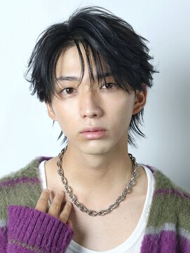 シースルーフェザーショート