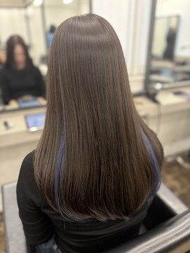 インナーカラー★ブルー