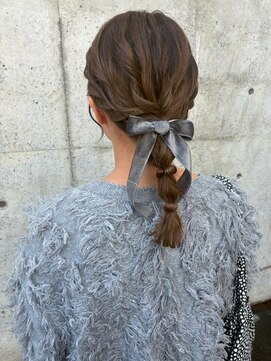 アミックス ヘアワークス 本店(AMIX hair works) お呼ばれヘアセット♪