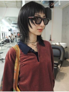 シティ 薬院(SITY.) レイヤーカット 顔周りカット 透明感カラー 薬院今泉