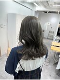 ブリーチなしダブルカラー riko オリーブ