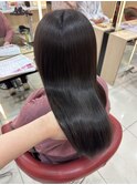 【伊勢原】イルミナカラー+髪質改善で叶える透明感オリーブ