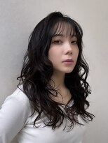 トリコ アヴェダ ららテラス北綾瀬(tricot AVEDA)&nbsp;レイヤーパーマ/ニュアンスパーマ/ロング/顔周りレイヤー/北綾瀬