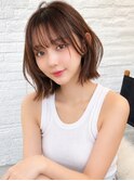 レイヤーボブ×ひし形レイヤーボブ