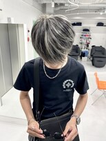 ギア(GEAR.)&nbsp;【三宮メンズ人気美容室】マッシュ×メンズホワイトハイライト
