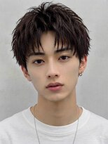 メンズサロン サンド 横浜(Men's salon sand)&nbsp;アップバングラウンドショート