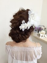 ヘアーセットサロン ピンキー(Hairset Salon Pinky) Pinky☆エレガント編み込みアップ