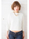大人かわいい☆フェミニンボブ☆簡単スタイリング