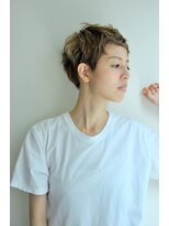 ヘアーサロン サボイア(HAIR SALON SAVOIA) ピンパーマでフランスギャル。マッシュショート