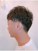 【Aile Hair】夏髪short★ツーブロック★perm