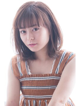 モーブ(MAUVE) MAUVE☆ナチュラルシースルーボブ