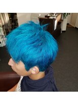 ヘアーモード ワイケイ(hair mode YK)&nbsp;パステルブルー