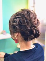 ヘアデザイン ニーチェ(Hair Design ni che) ゆるふわアレンジ