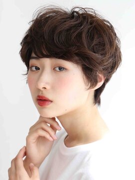 ムルチュラカメアリ(muruchura KAMEARI) セシルカットでココアブラウンカラー