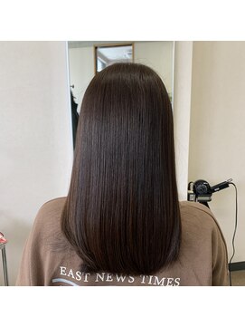 もりやのぼるの店美容室 髪質改善カラーコース改