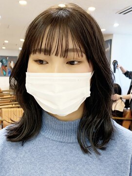 ノラキチジョウジ(NORA KICHIJOJI) #韓国ヘア#ヨシンモリ#レイヤー#根元パーマ#ナチュラル