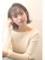 髪質改善と縮毛矯正の専門店 サンティエ(scintiller)&nbsp;大人可愛い20代30代40代小顔切りっぱなしボブ丸み前下がり