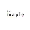 ヘアー メープル(hair maple)のお店ロゴ