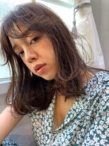 サロンド ハル 国分寺店(salon de HALU)&nbsp;抜け感ゆるふわフェザーバンク[国分寺/国分寺駅/国分寺/国分寺