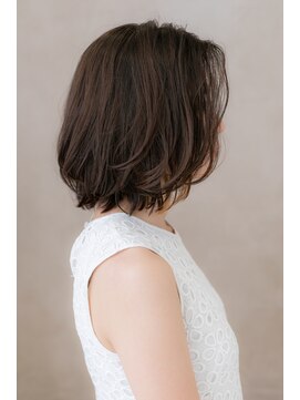 カバーヘア ブリス 上尾西口店(COVER HAIR bliss) 大人ハイライトアンニュイヘアかきあげボブY上尾20代30代40代