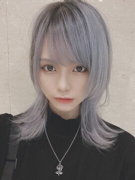 リアイス(Re:ICE) ブルーシルバーミディアムウルフ