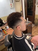 カムレイドフォーライフ(COMRADE 4 LIFE)&nbsp;ハードパーマ×フェード　　担当西村