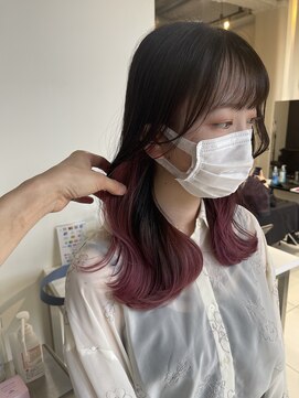 アライブ ハラジュク(ALIVE harajuku) インナーカラー×グラデーションカラーryota