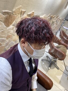 ヘアリゾートエーアイ 新宿西口店(hair resort Ai) 誰とも被らない。個性派、波巻きパーマ