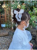 子供ヘアセット【お呼ばれヘア、ドレス、七五三】