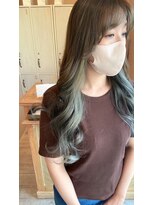 ブランココ(BlanCoCo)&nbsp;インナーカラー×ホワイトアッシュ#三重県#ベージュカラー