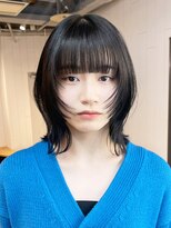 アイティー バイ アルバム 浦和店(IT by ALBUM)&nbsp;モードフェイスレイヤー_マチルダボブピンクベージュ_ba461082