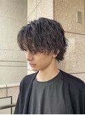 波巻きウルフ/波巻きパーマ/メンズカット/メンズパーマ