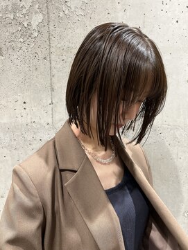 レックスヘアーインターナショナル(ReX HAIR INTERNATIONAL) 【中野　倫大朗】olive brown×bob