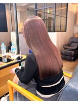 ネウィ 梅田(newi) 【HINA】髪質改善トリートメント/ピンクカラー/艶カラー