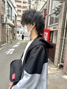 アインス 高田馬場(eins) Wolf hair × Soft twist spiral