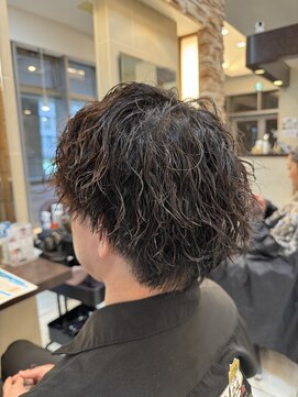 アルターリアン(aL ter LieN) アッシュブラック/カルマパーマ/ベリーショート/[千葉/ 千葉駅]